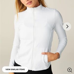 NEW Beyond Yoga Silver Mist Spacedye Jacket, Small